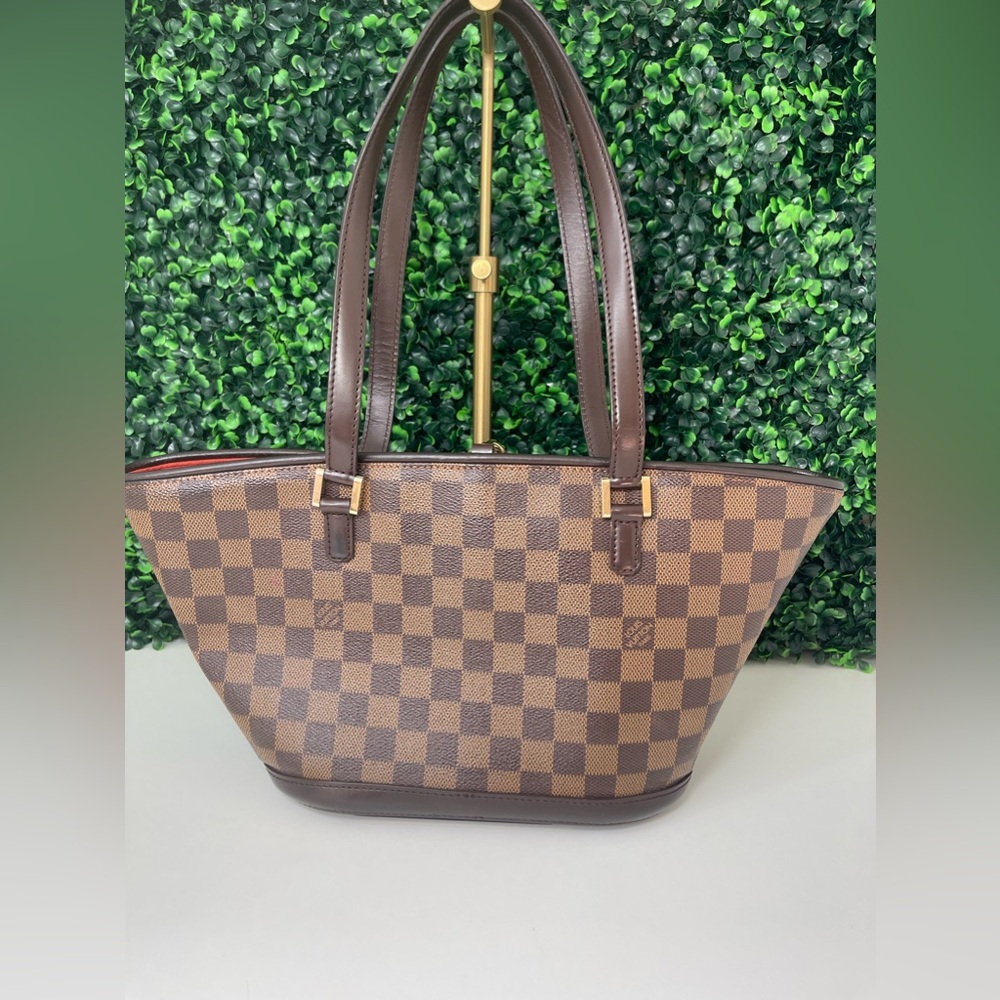 Louis Vuitton Damier Ebene Manosque PM Tote Bag - Picture 3 of 16